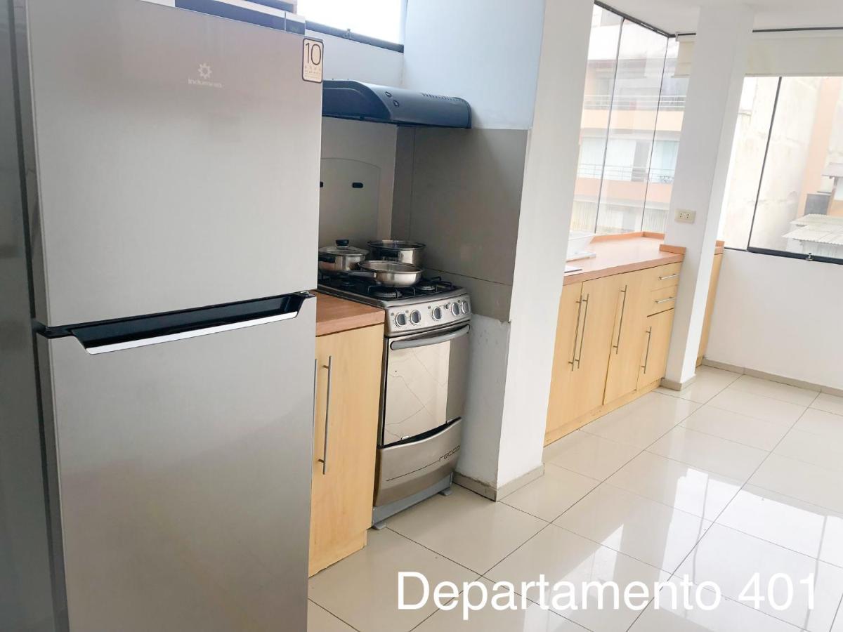 Apartmán Departamento Monterrico Lima Exteriér fotografie