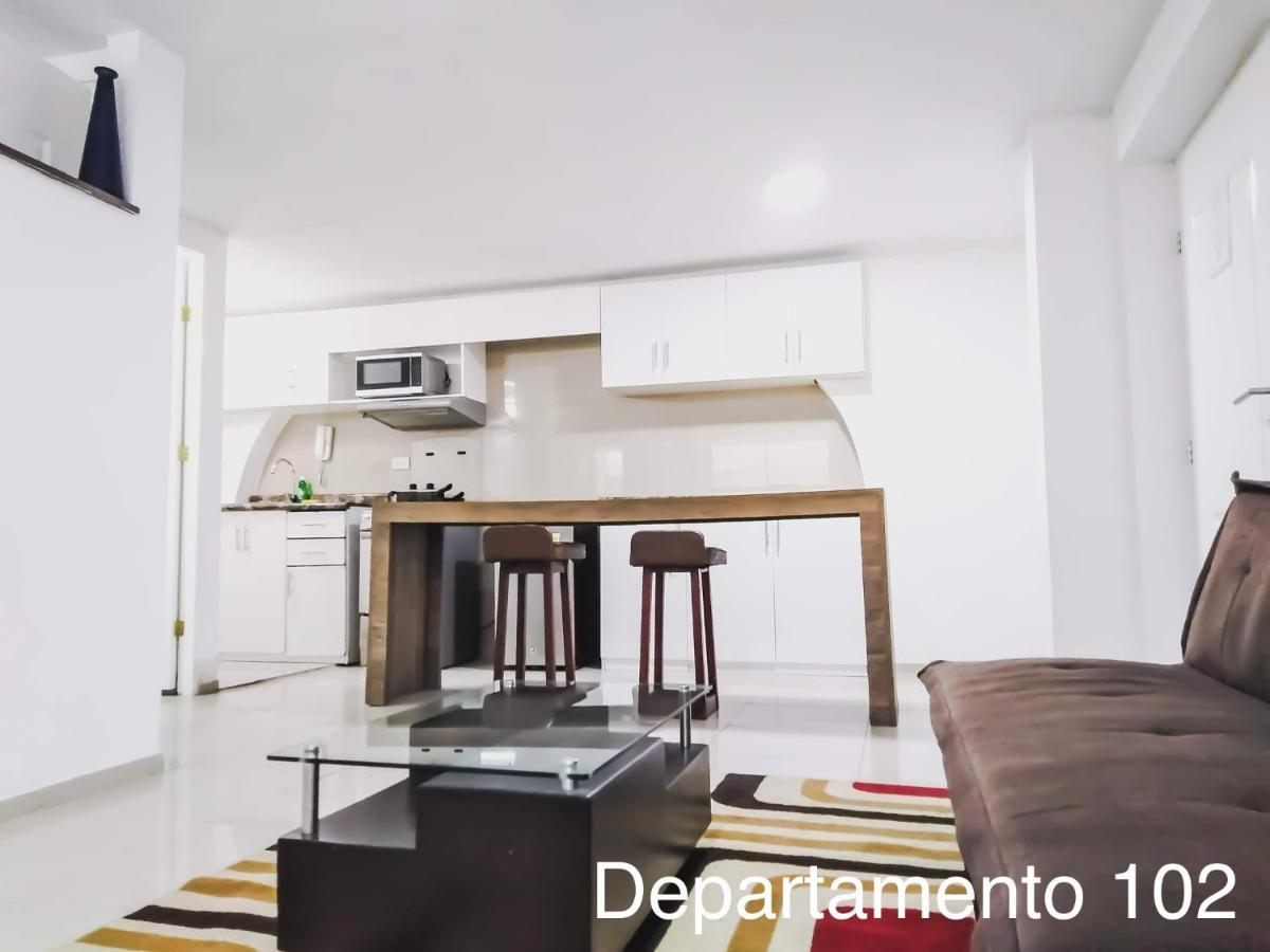 Apartmán Departamento Monterrico Lima Exteriér fotografie