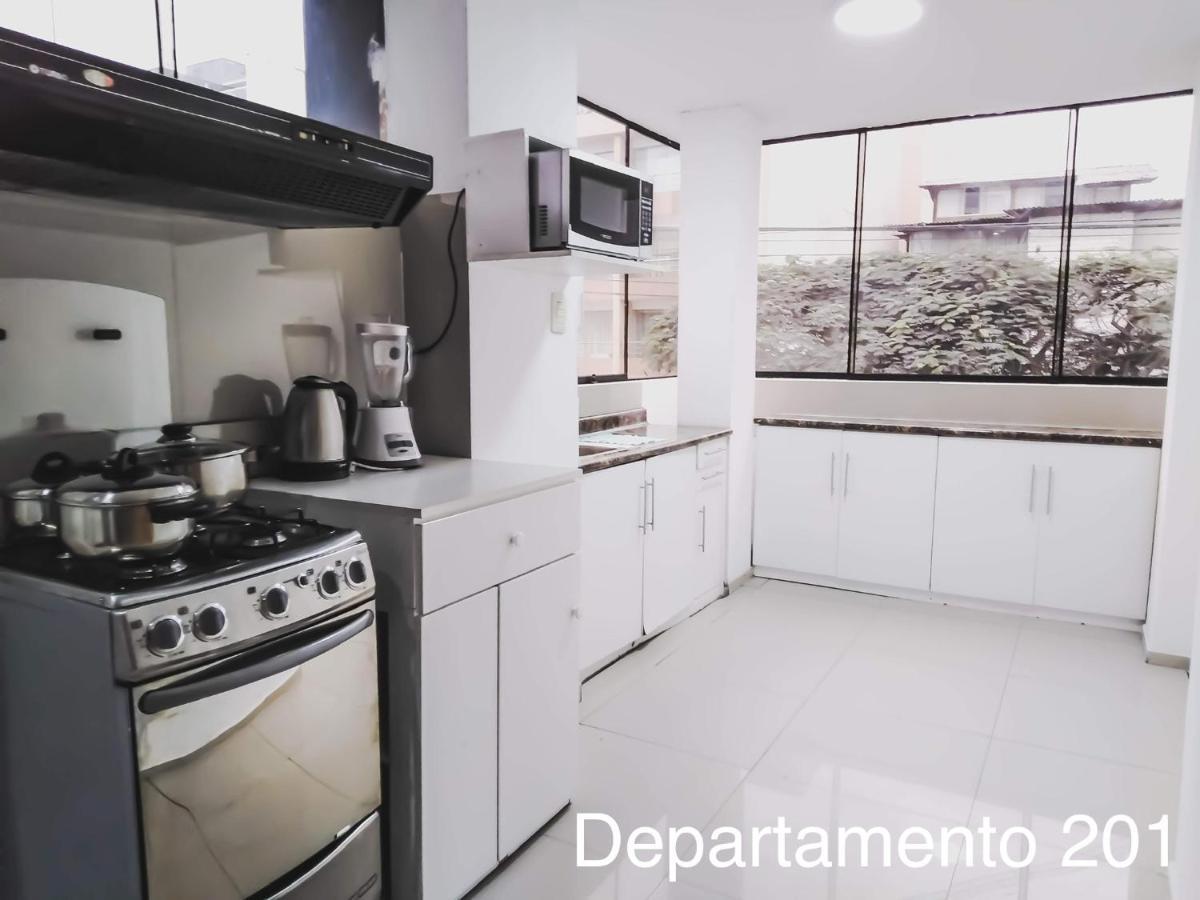 Apartmán Departamento Monterrico Lima Exteriér fotografie